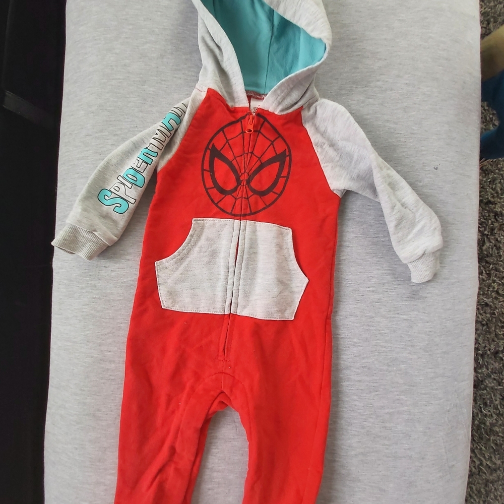 Marvel Spiderman Hooded Sweatsuit 12m